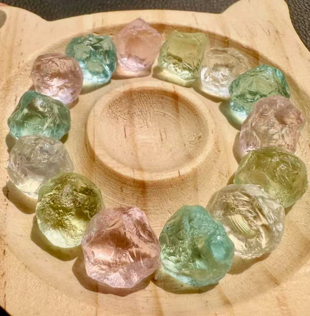 Candy Color Pastel Crystal Bracelet – A Sweet Escape of Playful Energy & Gentle Joy product photo